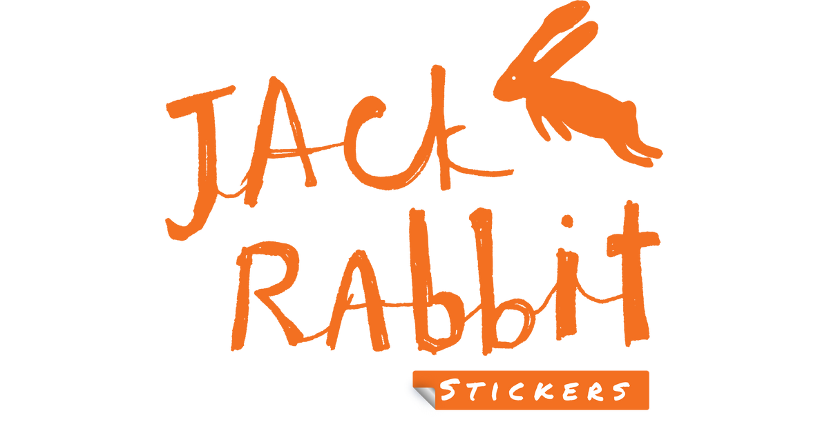 Jack Rabbit Stickers